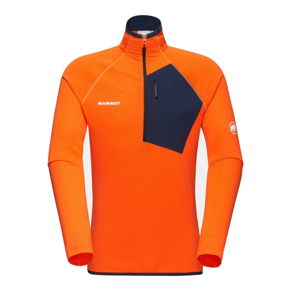 Felpa da outdoor Uomo Mammut AENERGY LIGHT ML HALF ZIP 1014-05520