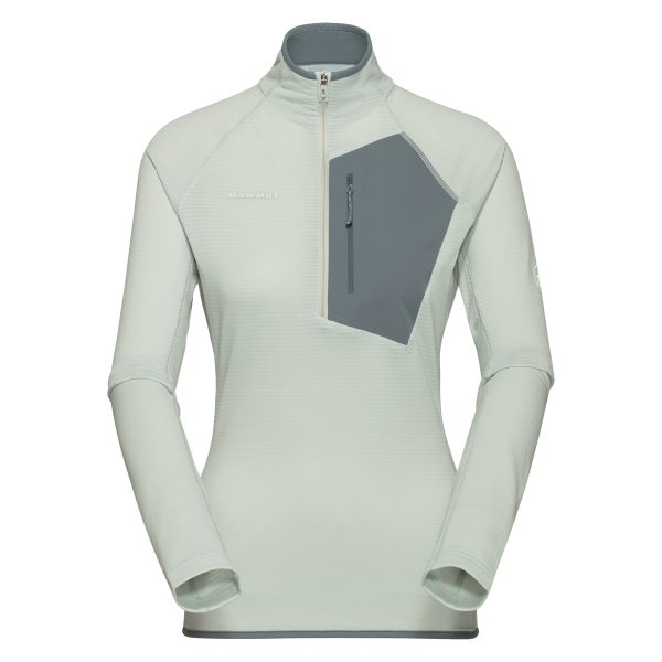 Felpa da outdoor Donna Mammut AENERGY LIGHT ML HALF ZIP 1014-05531