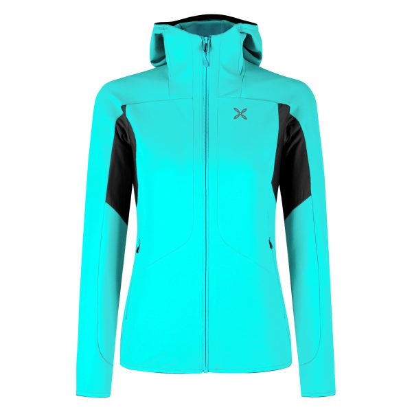 Femmes Outdoor Sweatshirt Montura SMOOTH 2 HOODED MMAP63W