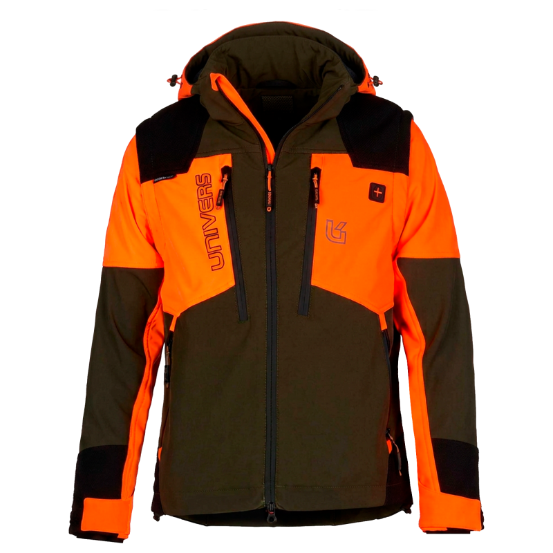 Chaqueta de caza Univers CADORE para mujer con mangas desmontables U-TEX 21034