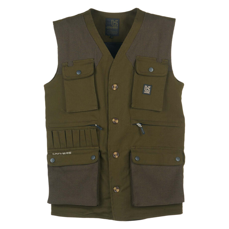 Gilet de chasse homme Univers CANVAS CARTUCCERA 93219