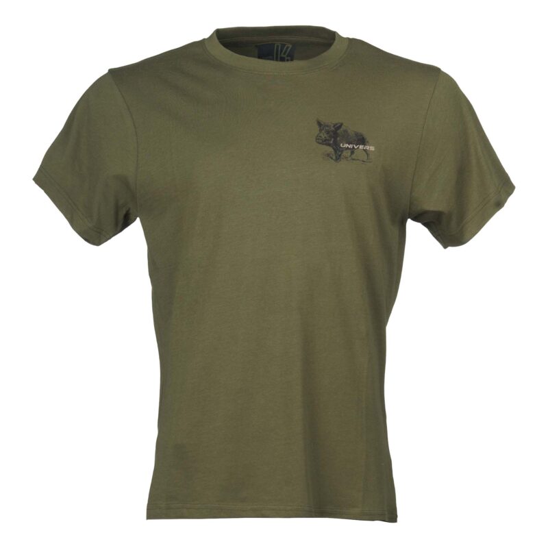 T-Shirt de caça para homem Univers SWINE 94366